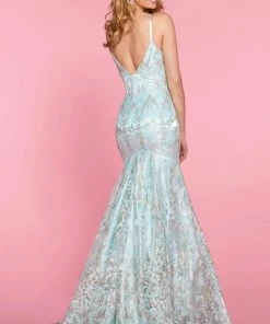 Sherri Hill - 52996 Applique Sweetheart Trumpet Dress 13 Sherri Hill - 52996 Applique Sweetheart Trumpet Dress