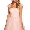 Sherri Hill - 53077 Beaded Tulle Short A-line Dress