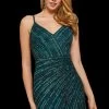 Sherri Hill - 53143 Beaded Column Short Dress 1 Sherri Hill - 53143 Beaded Column Short Dress
