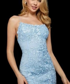Sherri Hill - 53151 Embroidered Lace Dress 16 Sherri Hill - 53151 Embroidered Lace Dress
