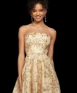 Sherri Hill - 53181 Straight Across Short Dress