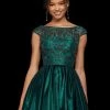 Sherri Hill - 53206 Cap Sleeves Short Dress