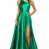 Sherri Hill - 53295 Embellished Single Shoulder Satin A-line Dress 2 Sherri Hill - 53295 Embellished Single Shoulder Satin A-line Dress