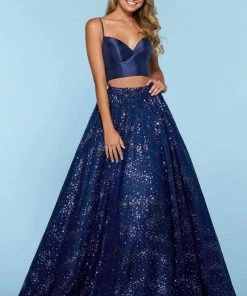 Sherri Hill - 53326 Two-Piece Mikado Ballgown Dress