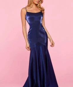 Sherri Hill - 53351 Sleeveless Scoop Neck Long Fitted Mermaid Dress 12 Sherri Hill - 53351 Sleeveless Scoop Neck Long Fitted Mermaid Dress