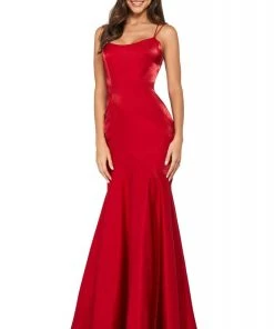 Sherri Hill - 53351 Sleeveless Scoop Neck Long Fitted Mermaid Dress 10 Sherri Hill - 53351 Sleeveless Scoop Neck Long Fitted Mermaid Dress