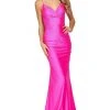 Sherri Hill - 53355 Rhinestone Studded Jersey Mermaid Dress