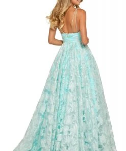 Sherri Hill - 53410 V-Neck Long Ballgown Dress