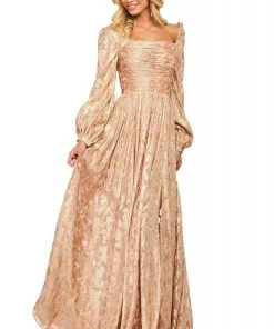 Sherri Hill - 53461 Off-The-Shoulder A-Line Dress