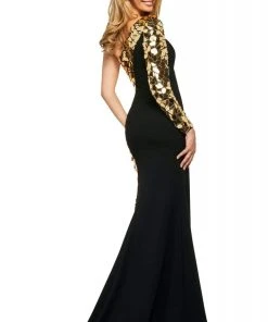 Sherri Hill - 53467 Cut Glass Long Fitted Dress