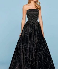 Sherri Hill - 53502 Strapless Beaded Ballgown Dress