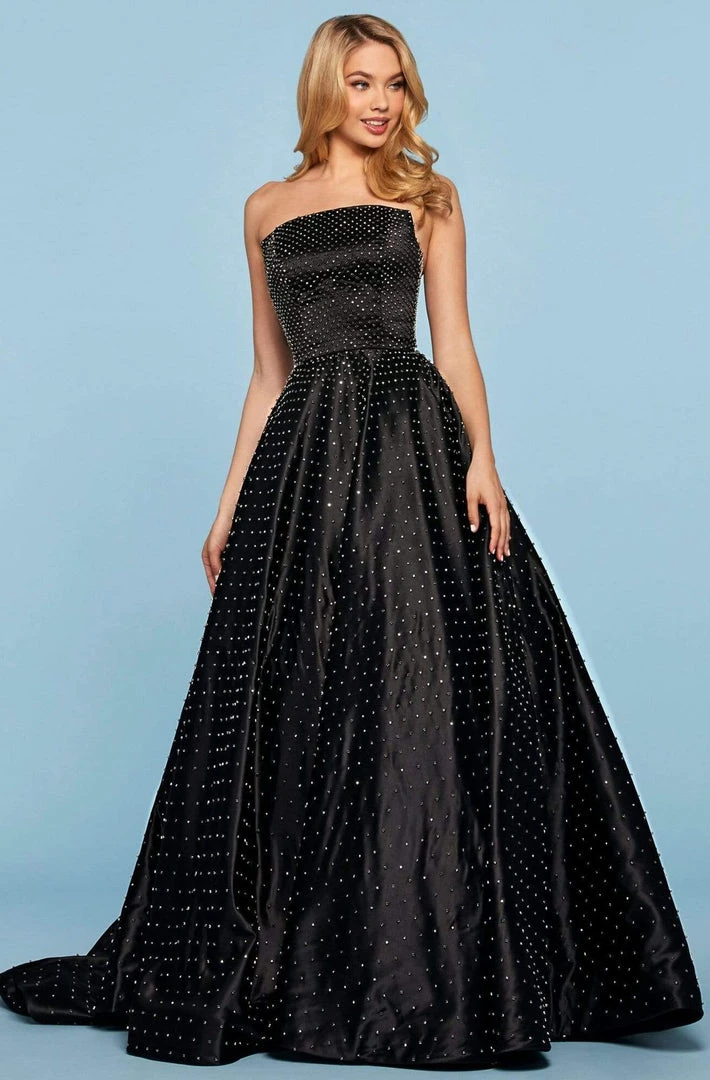 Sherri Hill - 53502 Strapless Beaded Ballgown Dress 5 Sherri Hill - 53502 Strapless Beaded Ballgown Dress