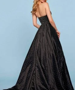 Sherri Hill - 53502 Strapless Beaded Ballgown Dress