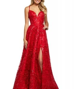 Sherri Hill - 53511 Sweetheart Sequins A-Line Dress