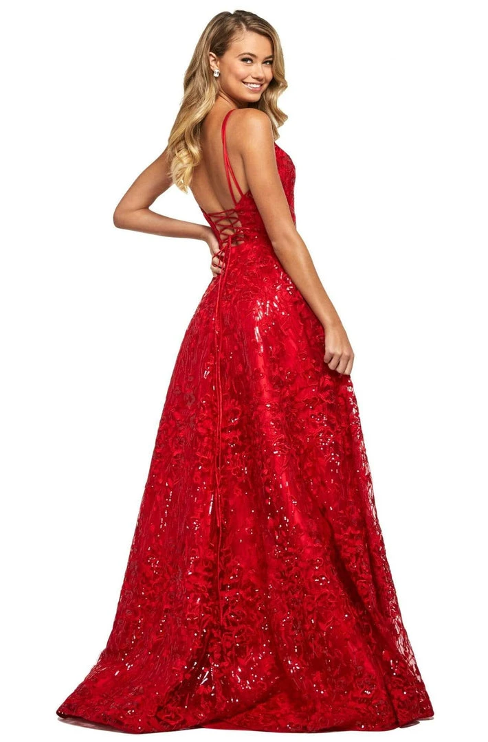 Sherri Hill - 53511 Sweetheart Sequins A-Line Dress 4 Sherri Hill - 53511 Sweetheart Sequins A-Line Dress