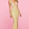 Sherri Hill - 53550 Fitted Beaded Sheath Dress
