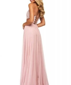 Sherri Hill - 53557 Butterfly Beaded A-Line Dress 5 Sherri Hill - 53557 Butterfly Beaded A-Line Dress