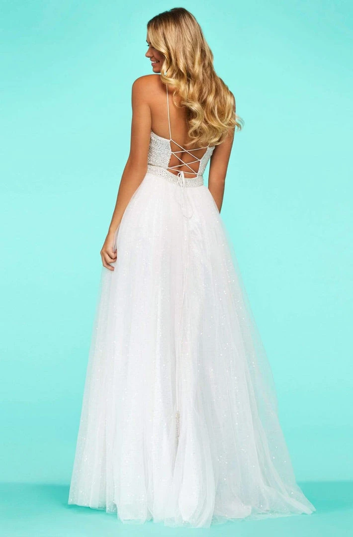 Sherri Hill - 53618 Halter Long A-Line Dress 4 Sherri Hill - 53618 Halter Long A-Line Dress