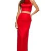 Sherri Hill - 53650 Two Piece Mikado Sheath Dress 1 Sherri Hill - 53650 Two Piece Mikado Sheath Dress
