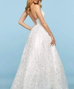 Sherri Hill - 53655 Halter Sequins A-Line Dress 6 Sherri Hill - 53655 Halter Sequins A-Line Dress