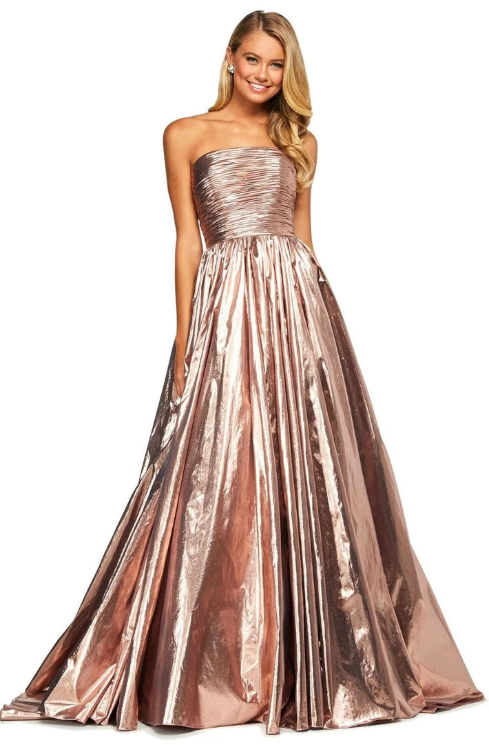 Sherri Hill - 53693 Strapless Ballgown Long Dress 3 Sherri Hill - 53693 Strapless Ballgown Long Dress