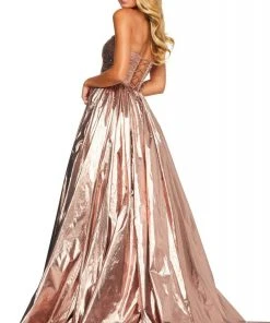 Sherri Hill - 53693 Strapless Ballgown Long Dress 5 Sherri Hill - 53693 Strapless Ballgown Long Dress