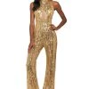 Sherri Hill - 53729 High Neck Fully Beaded Fitted Jumpsuit