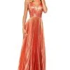Sherri Hill - 53737 V-Neck Long A-Line Dress 2 Sherri Hill - 53737 V-Neck Long A-Line Dress
