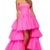 Sherri Hill - 53776 Tiered A-Line Tulle Dress