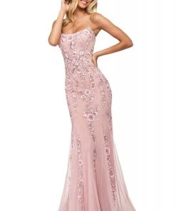 Sherri Hill - 53780 Sexy Back Fitted Sheath Dress