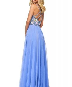 Sherri Hill - 53803 Crisscross Strapped Beaded A-Line Dress 11 Sherri Hill - 53803 Crisscross Strapped Beaded A-Line Dress