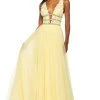 Sherri Hill - 53806 V-Neck Tulle A-Line Dress