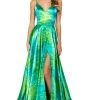 Sherri Hill - 53889 Sweetheart Satin A-Line Dress 1 Sherri Hill - 53889 Sweetheart Satin A-Line Dress