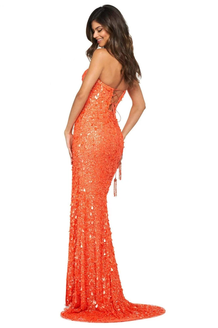 Sherri Hill - 53891 Fully Beaded Strapless Evening Dress 4 Sherri Hill - 53891 Fully Beaded Strapless Evening Dress