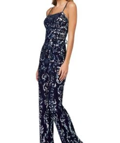 Sherri Hill - 54055 Sleeveless Sequin Jumpsuit 13 Sherri Hill - 54055 Sleeveless Sequin Jumpsuit