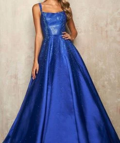 Couture Candy sale 32 Sherri Hill - 54154 Sleeveless Rhinestone-Strewn Ballgown