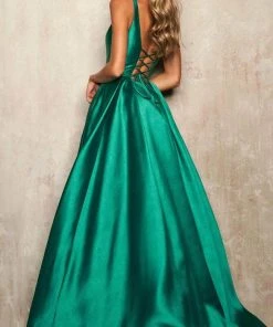 Sherri Hill - 54180 Sleeveless Square Neck Gown