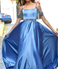 Sherri Hill - 54806 Straight A-Line Evening Gown 5 Sherri Hill - 54806 Straight A-Line Evening Gown