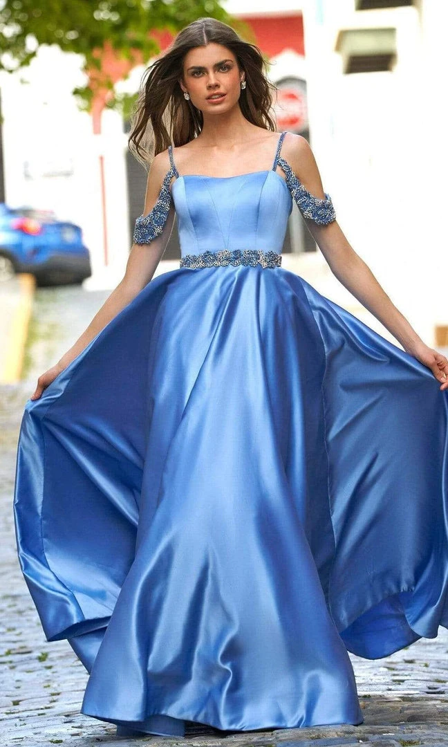 Sherri Hill - 54806 Straight A-Line Evening Gown 4 Sherri Hill - 54806 Straight A-Line Evening Gown