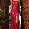 Sherri Hill - 54869 Sequin One Shoulder Gown