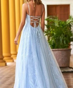 Sherri Hill - 54917 Scoop Embellished A-line Dress