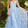 Sherri Hill - 54935 Dreamy Glittered Overskirt Gown