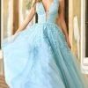 Sherri Hill - 54937 Lace Detailed Tulle Gown