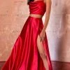 Sherri Hill - 55018 Cowl Neck Two Piece Gown 2 Sherri Hill - 55018 Cowl Neck Two Piece Gown