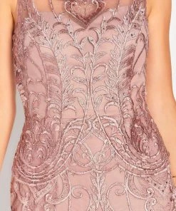 Social Occasions By Mon Cheri - Embroidered Bateau Cocktail Dress 119829 9 Social Occasions By Mon Cheri - Embroidered Bateau Cocktail Dress 119829