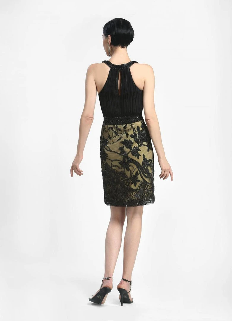 Sue Wong - Keyhole Lace Dress N4117 4 Sue Wong - Keyhole Lace Dress N4117