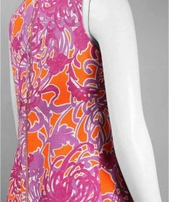 Short Dresses Taylor - 5395M Keyhole Floral Sheath Dress